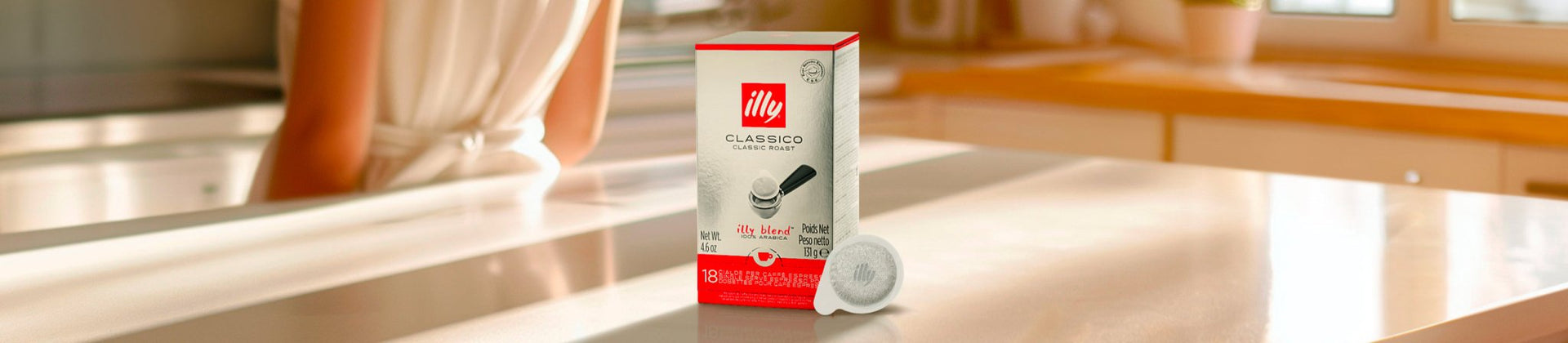 ESE pods - illy Coffee from the Kaffeina Group