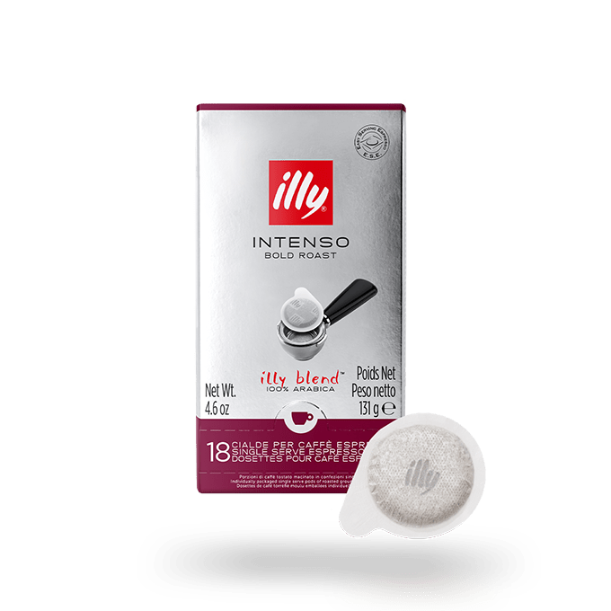 pods Intenso Dark roast 18 pods illy Coffee Australia