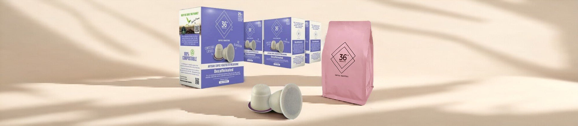 36th Parallel Coffee Roasters - DECAF - illy Coffee from the Kaffeina Group 