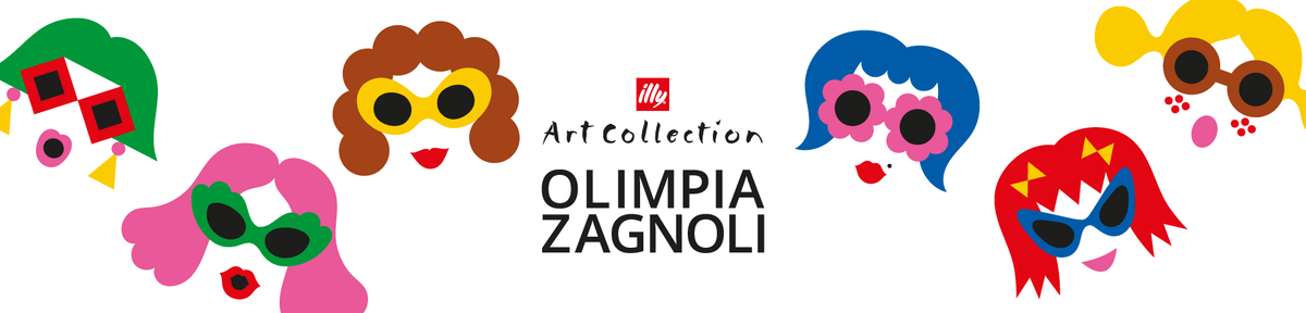 OLIMPIA ZAGNOLI: THE NEW ILLY ART COLLECTION - illy Coffee from the Kaffeina Group 