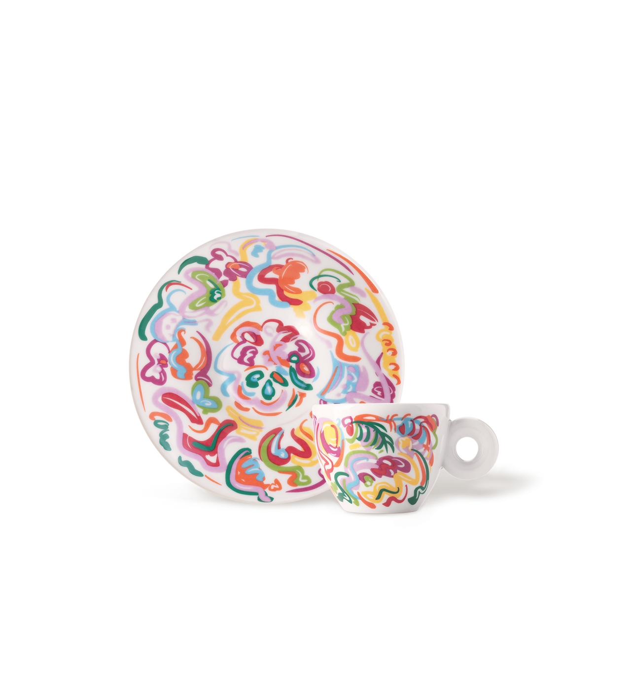 illy Art Collection Set of 4 Espresso Cups - Sol Calero illy Art Collection