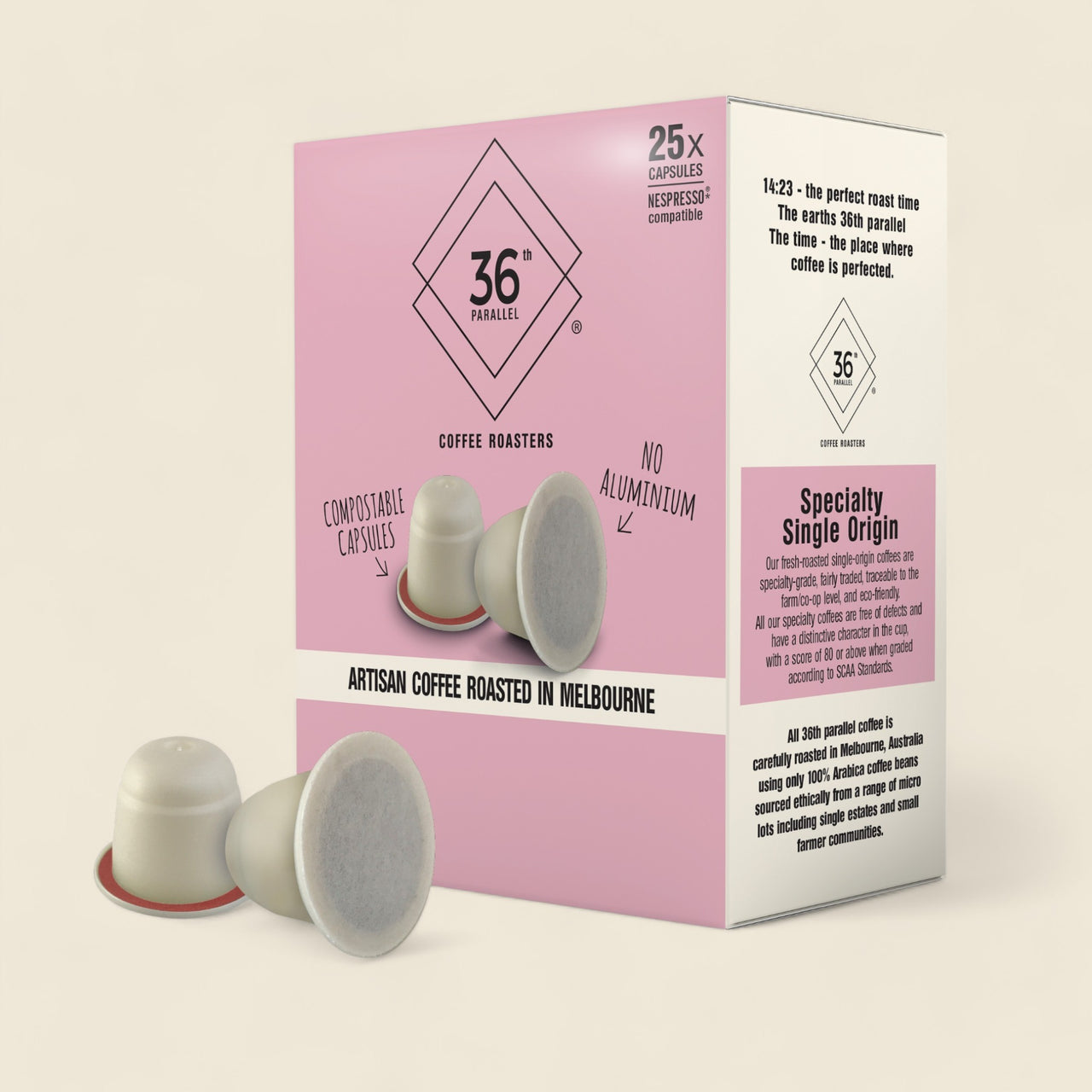 El Salvador, Santa Ana - 25 Compostable Nespresso® Compatible Capsules