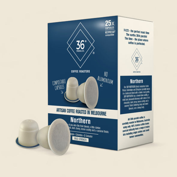 36P Northern Blend - 25 Compostable Nespresso® Compatible Capsules