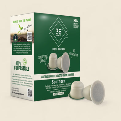 36P Southern Blend - 25 Compostable Nespresso® Compatible Capsules
