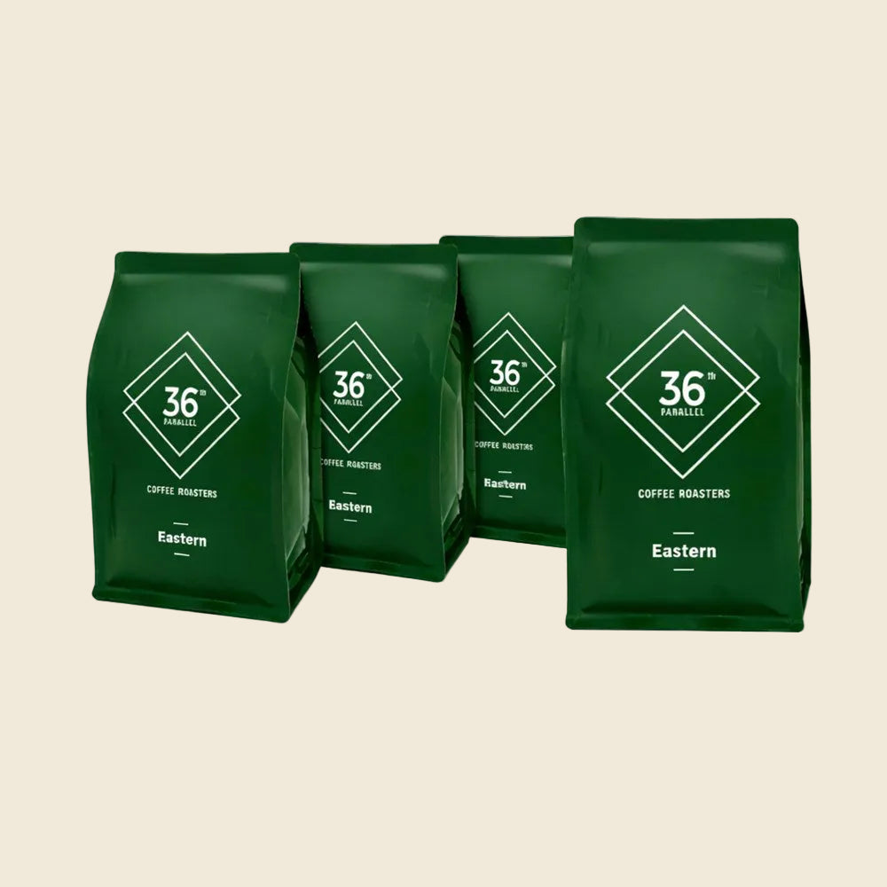 36th Parallel Coffee -Eastern Blend - 4 PACK of 250 g