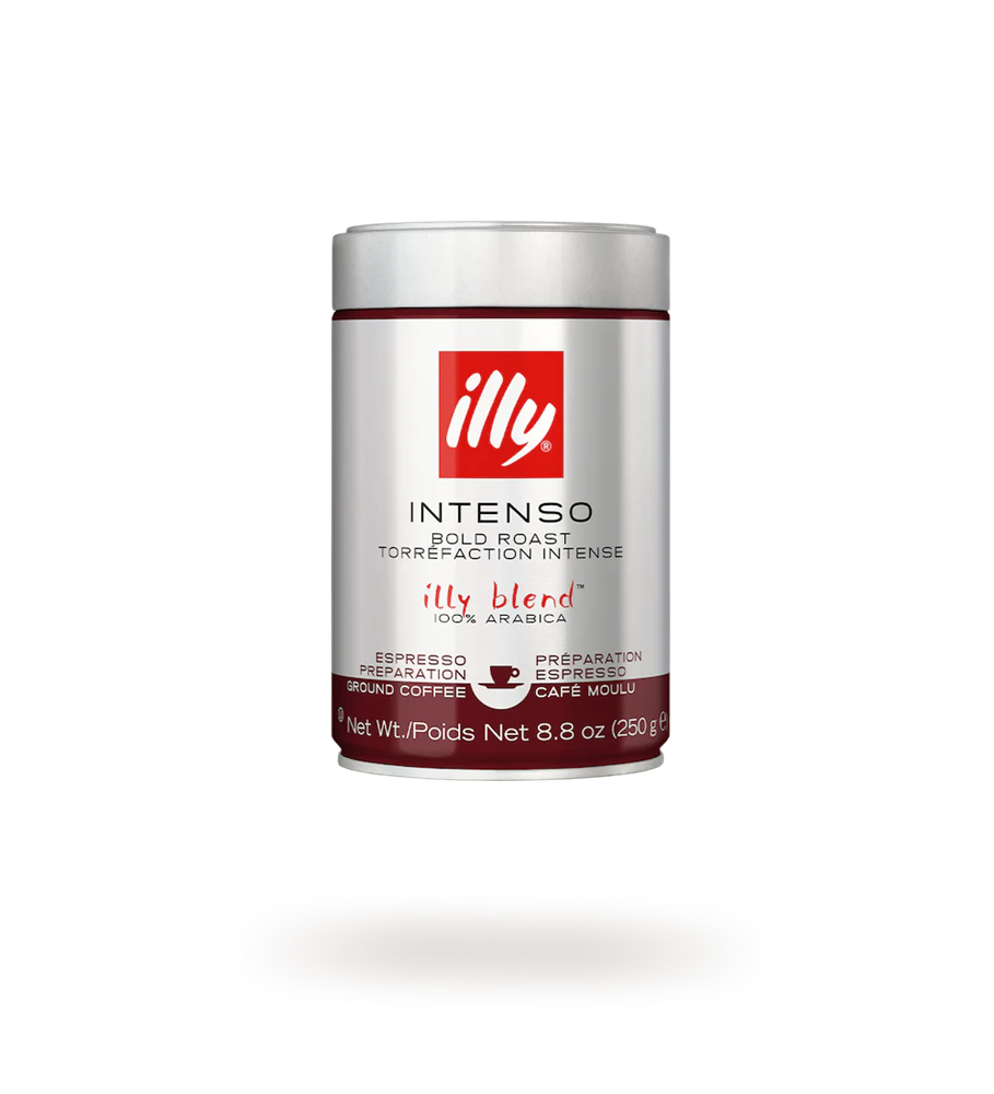 Ground Espresso Intenso Coffee - Dark Roast 250g (Box of 12)