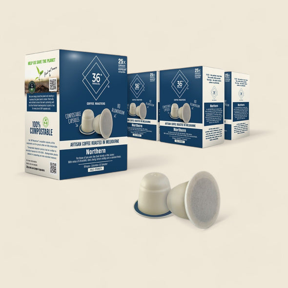 36P Northern Blend - 100 Compostable Nespresso® Compatible Capsules