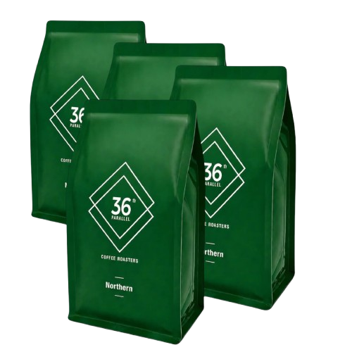 36th Parallel Coffee - Northern Blend - 4 PACK of 250 g