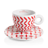 illy Coffee from the Kaffeina Group  Cups Cappuccino cups - Set of 6 Cups illy Art Collection Mona Hatoum Cappuccino cups - Set of 6 Cups
