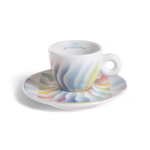 illy Coffee from the Kaffeina Group  Cups illy Art Collection  - the Judy Chicago Set of 4 Espresso Cups