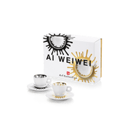 illy Coffee from the Kaffeina Group  Cups Set of 2 espresso coffee cups illy Art Collection Ai Weiwei Set of 2 Espresso Cups