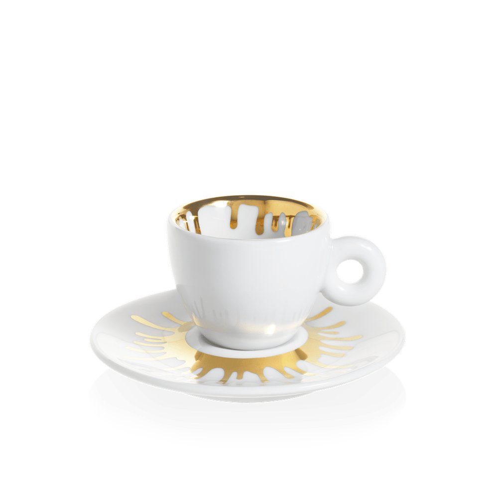 illy Coffee from the Kaffeina Group  Cups Set of 2 espresso coffee cups illy Art Collection Ai Weiwei Set of 2 Espresso Cups