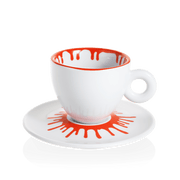 illy Art Collection Ai Weiwei Set of 4 Cappuccino Cups