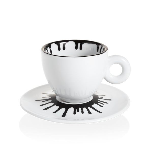 illy Coffee from the Kaffeina Group  Cups Set of 4 Cappuccino Cups illy Art Collection Ai Weiwei Set of 4 Cappuccino Cups