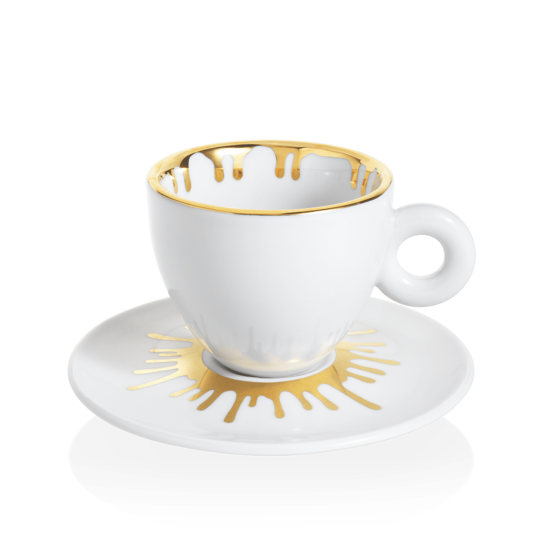 illy Art Collection Ai Weiwei Set of 4 Cappuccino Cups