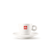 illy Coffee from the Kaffeina Group  Unclassified box of 12 illy Espresso cups 60 cc and universal saucer  (box of 12)