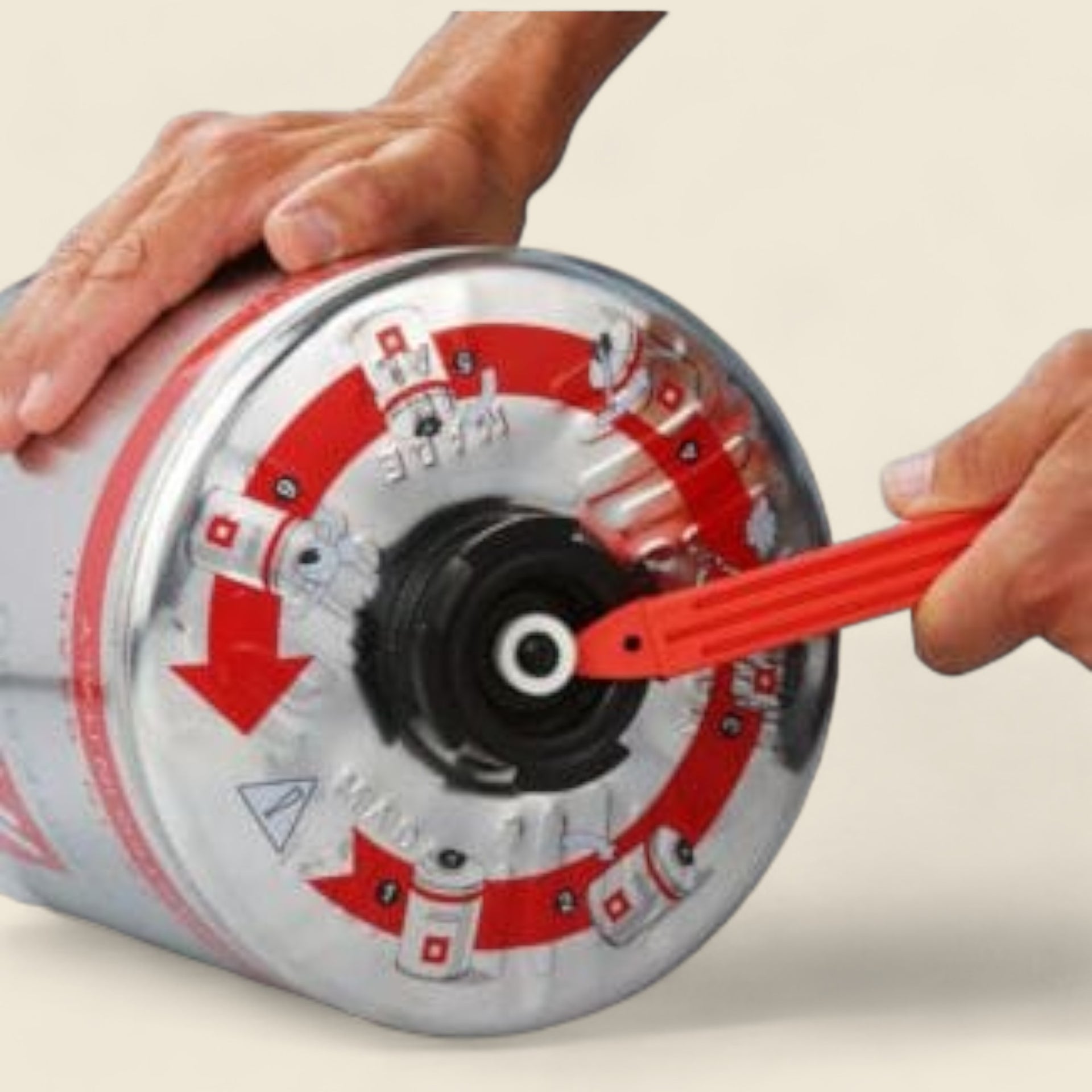 Hand Coffee Opener for illy 1.5/3kg cans of coffee