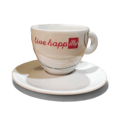 illy Coffee from the Kaffeina Group  Unclassified LIVE HAPPilly - Box of 12 cups no saucers
