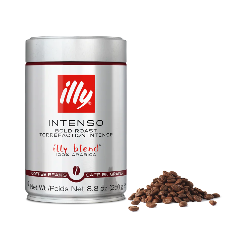 WHOLE BEAN INTENSO COFFEE - DARK ROAST - 250 g (box of 12)