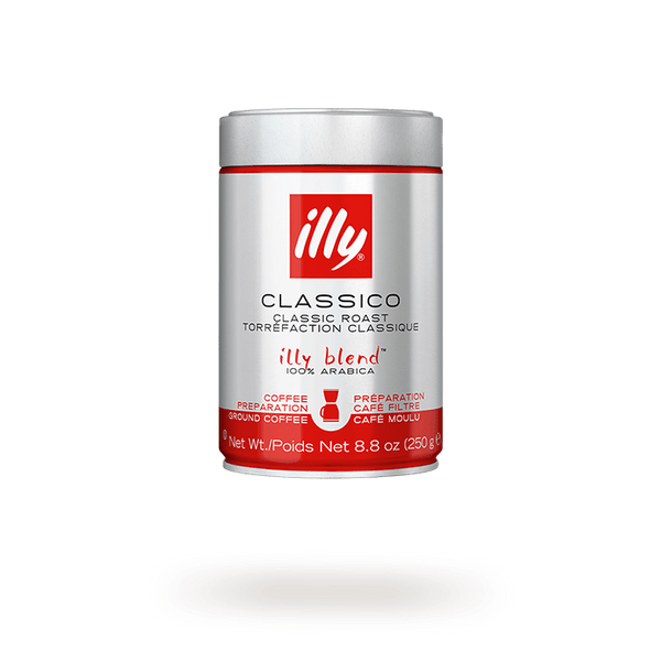 Illycaffè Unclassified GROUND ESPRESSO CLASSICO COFFEE - MEDIUM ROAST - 250 g
