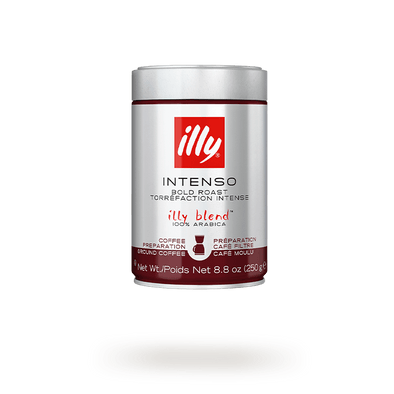 Illycaffè Unclassified GROUND ESPRESSO INTENSO COFFEE - DARK ROAST - 250 g