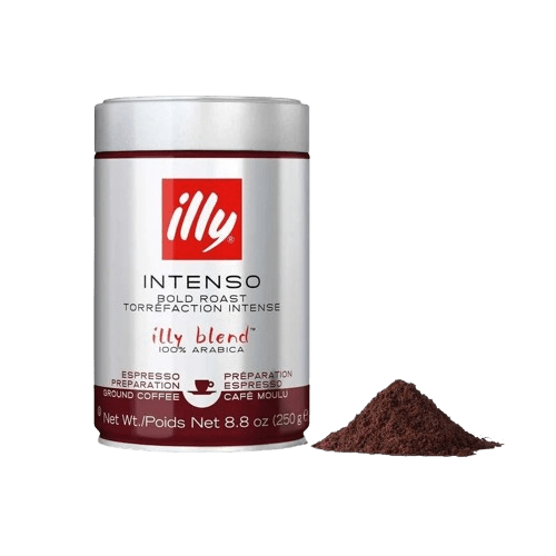 Illycaffè Unclassified GROUND ESPRESSO INTENSO COFFEE - DARK ROAST - 250 g