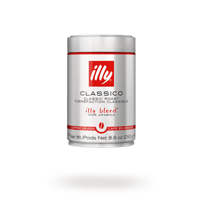 Illycaffè Unclassified WHOLE BEAN CLASSICO COFFEE - MEDIUM ROAST - 250 g (box of 12)