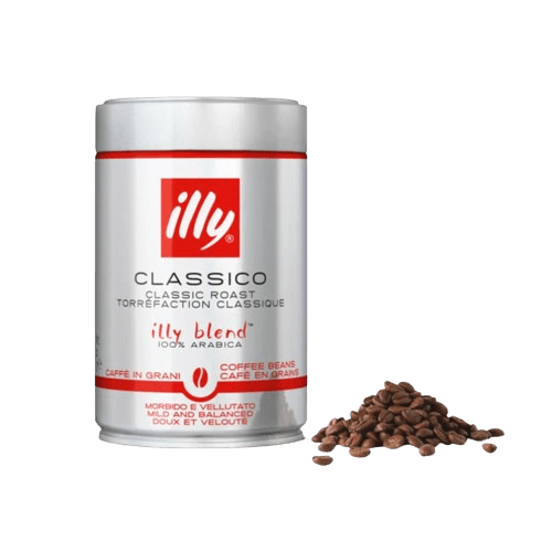 Illycaffè Unclassified WHOLE BEAN CLASSICO COFFEE - MEDIUM ROAST - 250 g (box of 12)