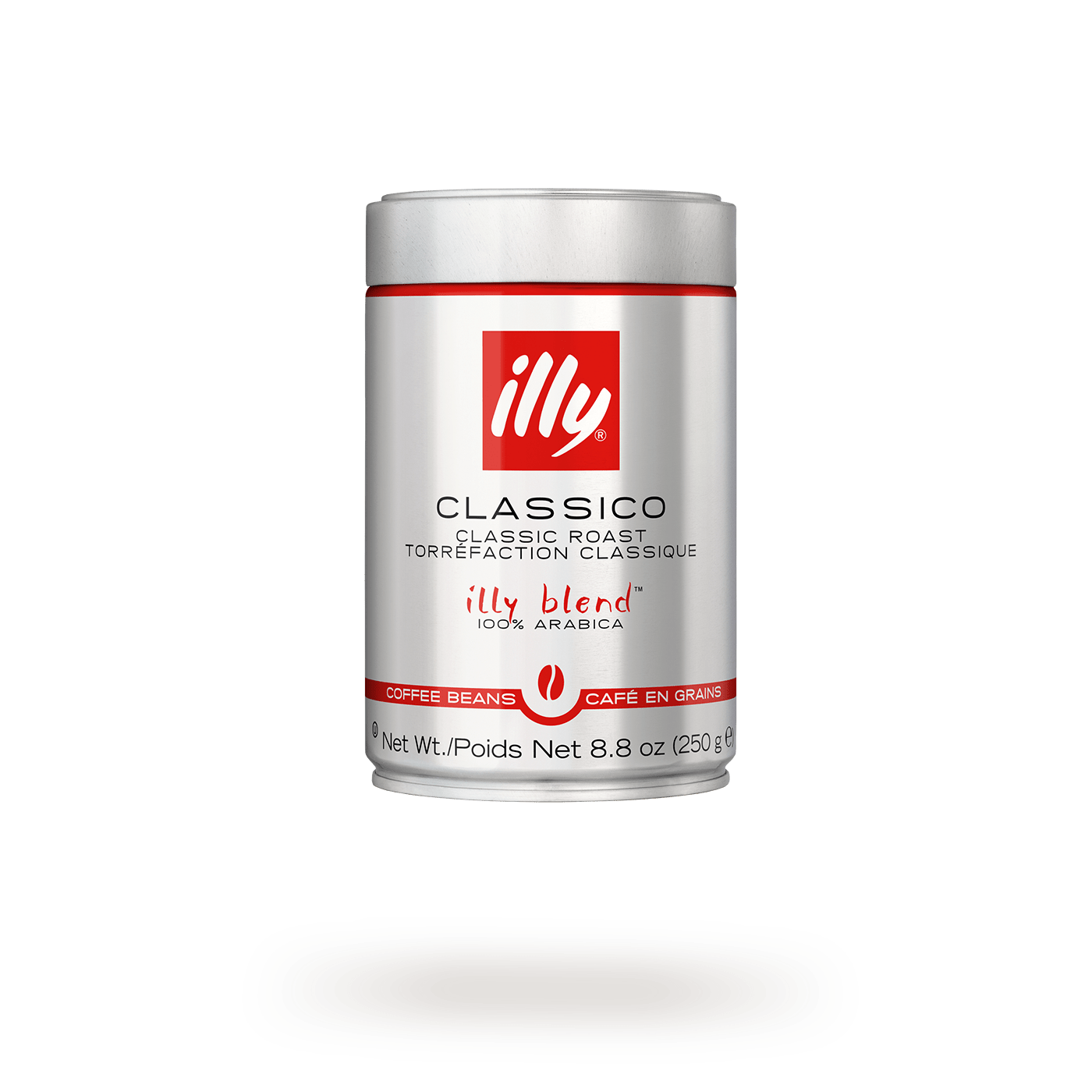 WHOLE BEAN CLASSICO COFFEE - MEDIUM ROAST - 250 g (box of 6)