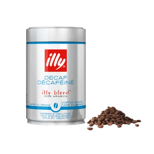 WHOLE BEAN DECAFFEINATED CLASSICO COFFEE - 250 g (box of 12)